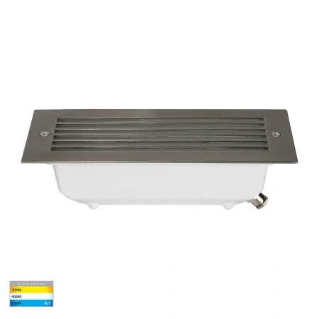 Step light Bata 316 with Grill 10W LED 12V 3CCT SS