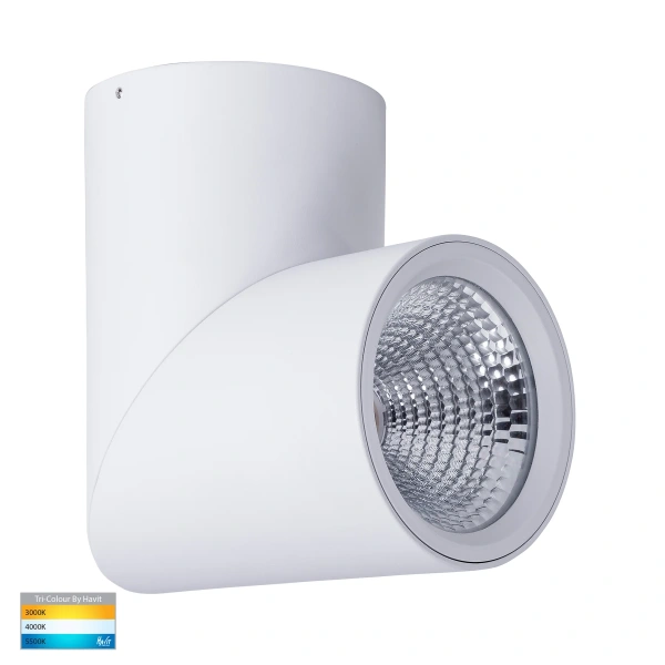 Surface downlight Nella Rotatable 3CCT LED 24W WHT 12V