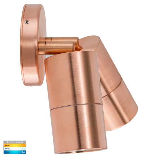 Wall light Tivah Solid Copper 3CCT Double Adjustable HV1317GU10T IP65