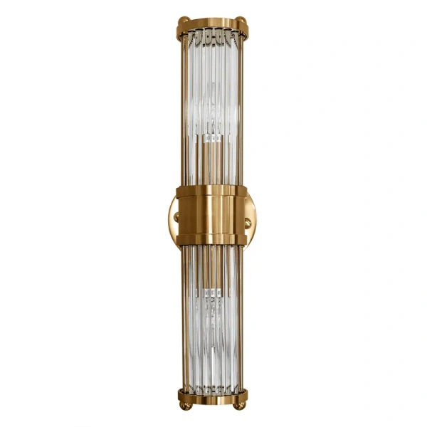 Wall light Hunter Brass Long 2 E14 H445