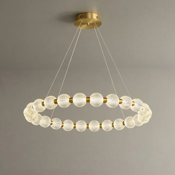 Pendant lamp Grazie P80 LED 25W BRS