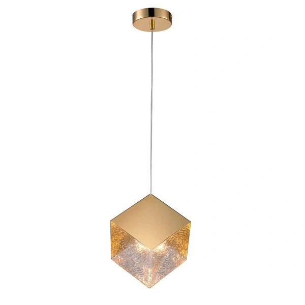 Pendant lamp Kubo Golden Glass Pendant lamp Kubo Golden Glass