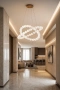 Pendant lamp Coronet 2 Alabaster Spanish Marble LED 78W BRS
