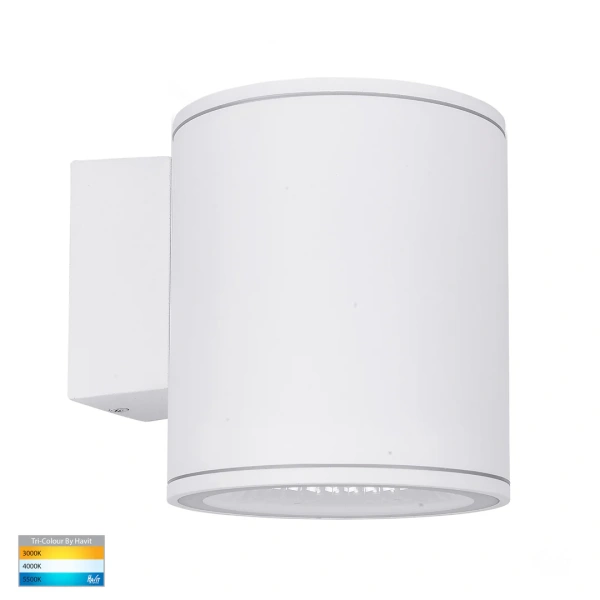 Wall light Porter 15w LED WHT Large Fixed Down HV3628T-WHT IP54