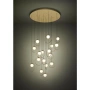 Pendant lamp PORTOCOLOM 17R LED 50W 3K BRS