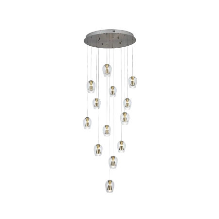 Pendant lamp ROMEO 13 LED 90W AB