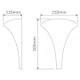 Wall lamp BF-2185 11036