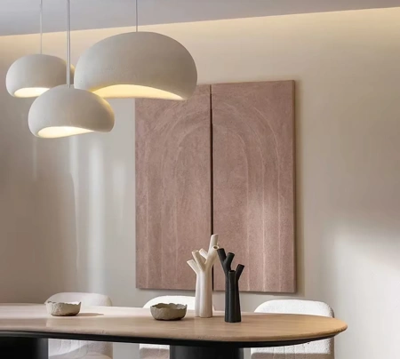Pendant lamp Emi P40 E27 WHT