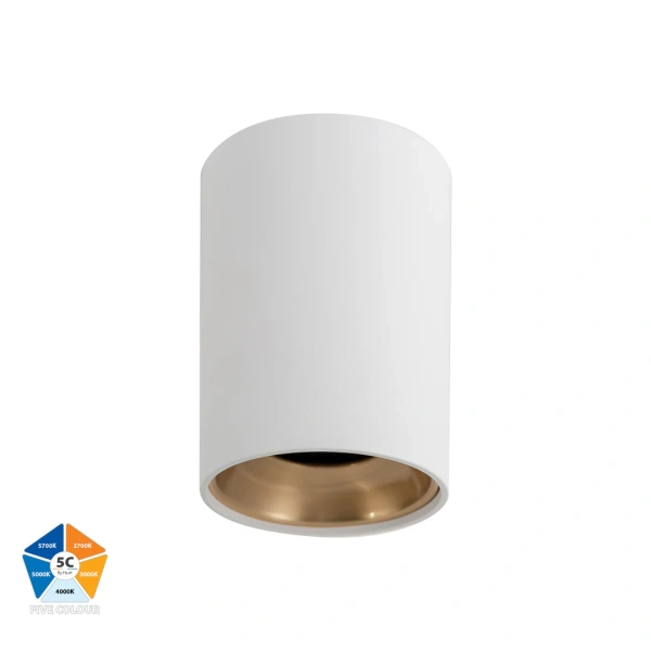 Surface downlight Gold Inner Ring to Suit HV5841 7w Surface downlight Gold Inner Ring to Suit HV5841 7w