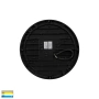 Ceiling lamp Liptor 3CCT 20W LED BLK