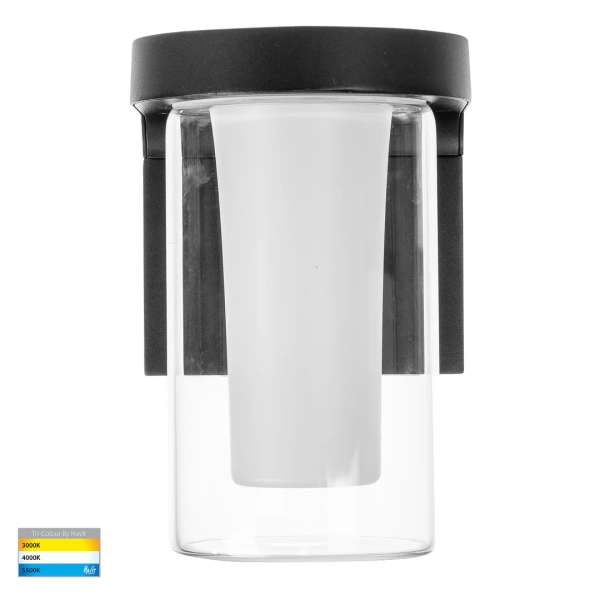 Wall light Otaner BLK LED HV3691T-BLK-240V IP65