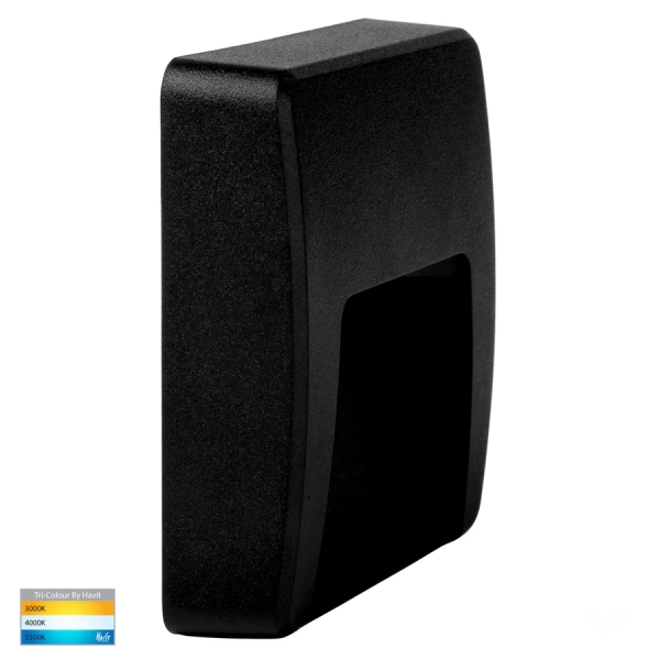 Step light Seefore Polycarbonate Black LED HV3222T-BLK IP65