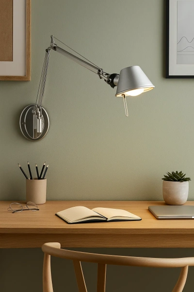 Wall lamp Pico W1 SL with In-Line Switch Flex and Plug DIY