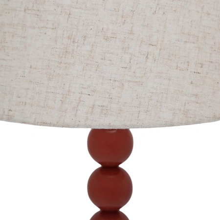 Floor lamp Pearl Orb E27 RUST