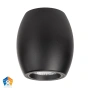 Surface downlight Nella 12W 240V 5CCT LED BLK