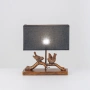 Table lamp Birds on Branch LED Gold