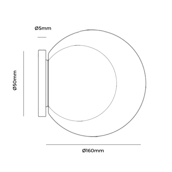 Wall lamp Cielo Large G9 