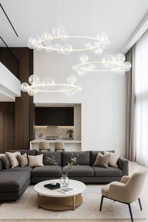 Pendant lamp Opera S15 WH