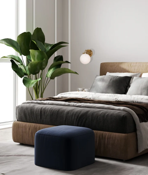 Wall light Palla IP20 E27 Alabaster GLD round base Wall light Palla IP20 E27 Alabaster GLD round base