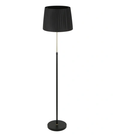 Floor lamp CRECER-F1 E27 BLK/BRS