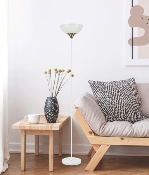 Floor lamp Progetto E27 WHT