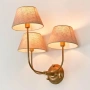 Wall light Trilogy Base E14 H365 BRS
