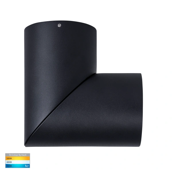Surface downlight Nella Rotatable 12V 3CCT LED 18W BLK