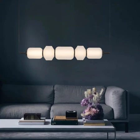 Pendant lamp Torso 5 L79 LED 26W 3K BK