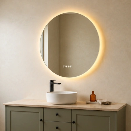 Mirror Eclipse Round LED