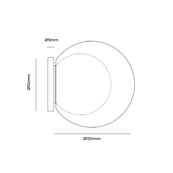 Wall lamp Cielo Small G9 