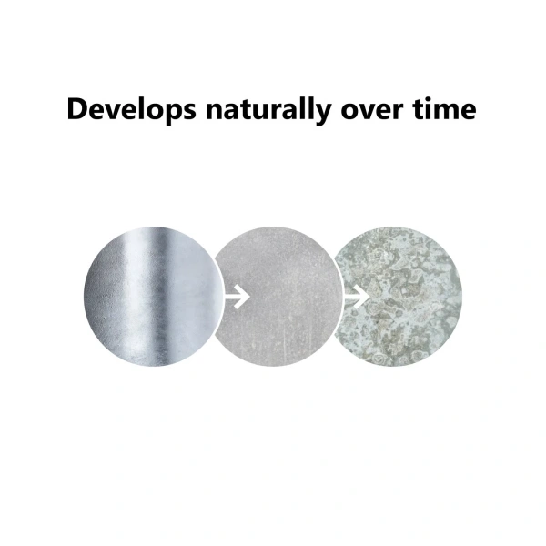 Wall light Malte E27 Galvanized IP54