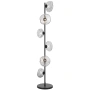 Floor lamp ZECCA 6 LTS D200 BLACK SMOKE