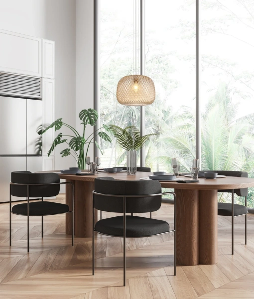 Pendant light LABU 2 E27 D40 AMB