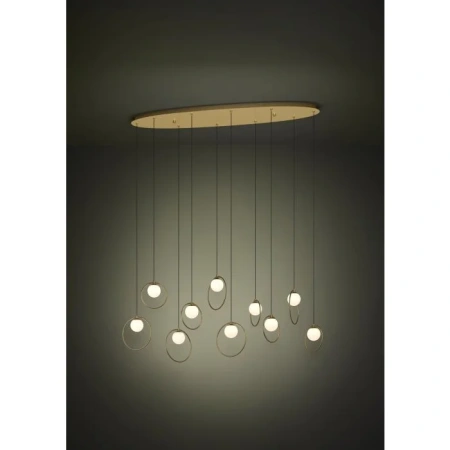Pendant lamp PORTOCOLOM 10 LED 30W 3K BRS