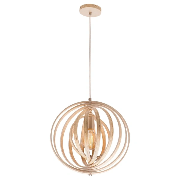 Pendant lamp Oasis 1Lt Small D400 E27 Natural