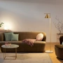 Floor lamp Vision E27 H165 GLD