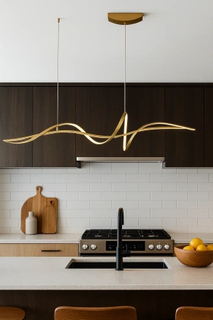 Pendant lamp Famous linear 2 P3 LED 30W 3CCT L1600 GL