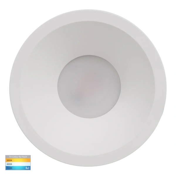 Recessed downlight Gleam WHT Fixed 3CCT LED 9W IP54 Recessed downlight Gleam WHT Fixed 3CCT LED 9W IP54