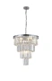 Pendant lamp FOUR DROP E14 25W CH