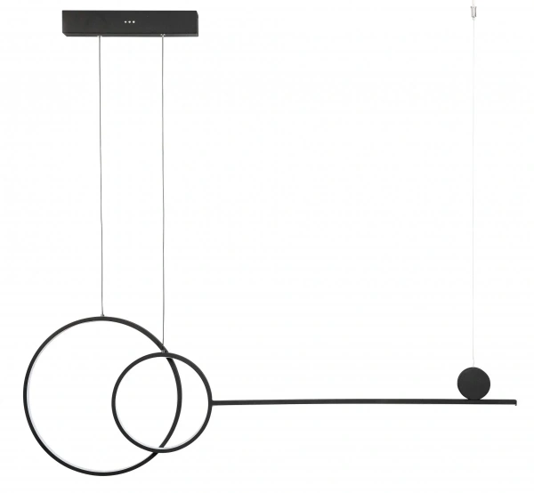 Pendant lamp BICI-3 BLACK