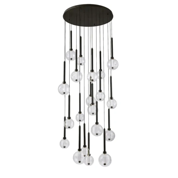 Pendant light Meteor 20 LED 90W BLK