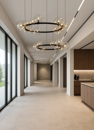 Pendant lamp Opera S15 BLK