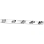 Wall light Romendo 2 CHR 5x5W