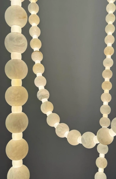 Pendant lamp Lucena 5 Alabaster Spanish Marble LED 50W BRS