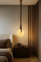 Pendant lamp Calcena P1 Alabaster Spanish Marble LED 12W 3CCT BRS