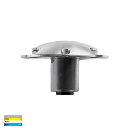 Step Inground light Dome LED 6W 3CCT HV2872T-SLV-12V