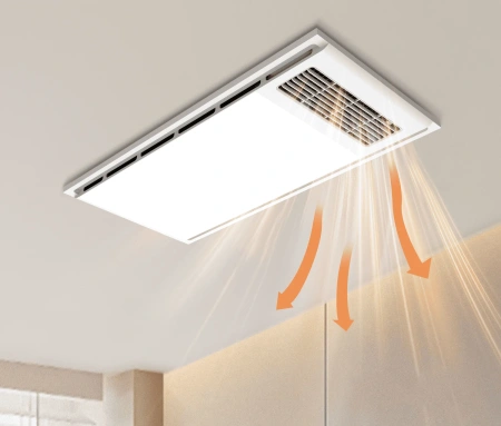 Exhaust fan Tropix 4-in-1 Standard Line Bathroom Heater 3CCT 25W LED WHT