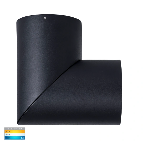 Surface downlight Nella Rotatable 12V 3CCT LED 24W BLK 12V