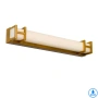 Wall light GILSON 40 8w LED 3CCT IP44 NON-DIM L416 GLD Display