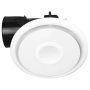 Exhaust fan Emeline II Small Round D27 30W LED 10W 4K DIY WHT